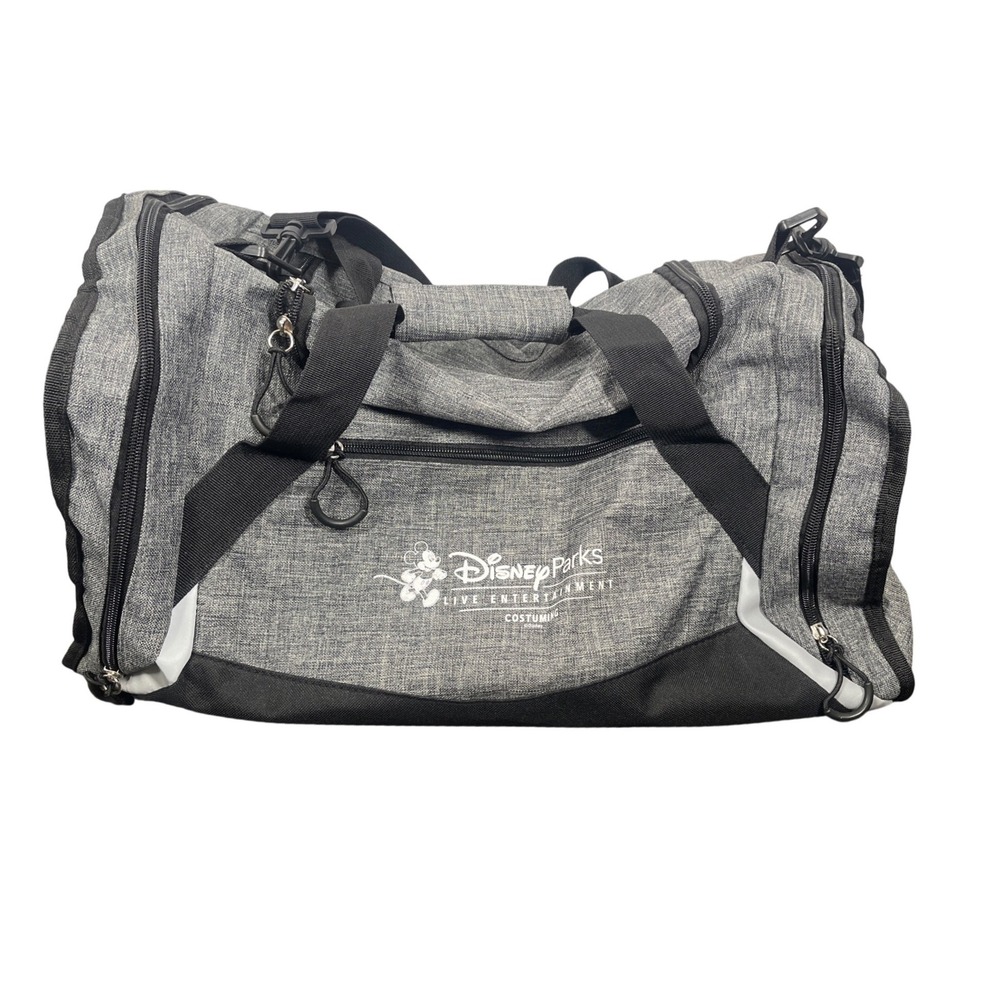 Disney Parks Cast Member Live Entertainment Costuming Duffel Bag Gray